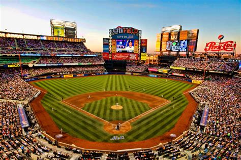 New York Mets Baseball Stadium Photograph Citi Field Color Photography ...