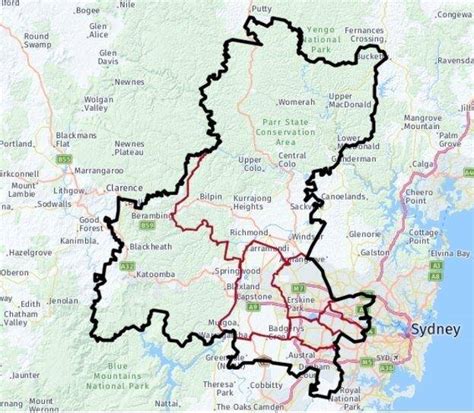 Lga Map Sydney : Forecasting the future of NSW: Where will population ...