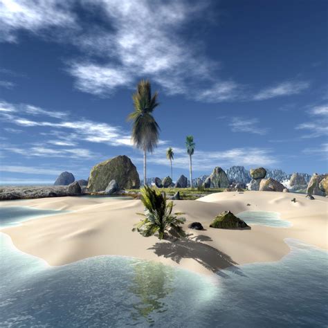 3d Beach Wallpaper - WallpaperSafari