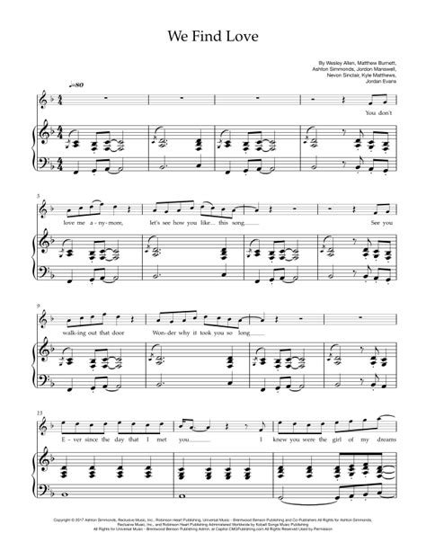 We Find Love (arr. coslu) by Daniel Caesar Sheet Music for Piano ...