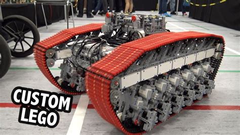 LEGO Technic Tracked Vehicle Powered by 48 Motors in 2020 | Lego ...