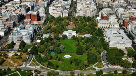 Vista Satelital de Washington D. C. - Estados Unidos, América. Imágenes ...