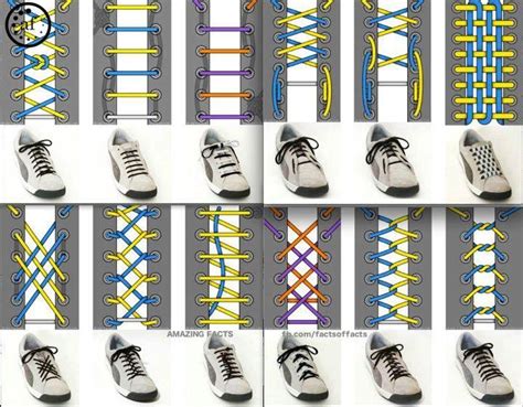 Ways To Lace Shoes, How To Tie Shoes, Pattern Shoes, Shoe Lace Patterns ...