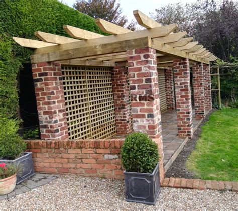 dente Edizione dipendente brick pergola photos perno Anello rigido ...