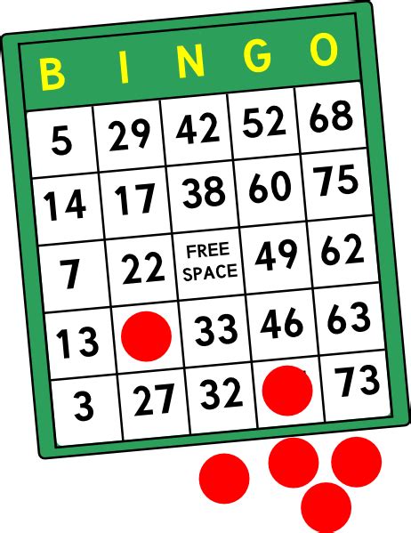 Bingo Clipart Pictures – Clipartix