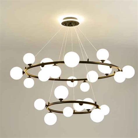 24 Glass Balls Chandelier - YFactory