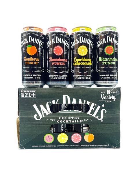 Jack Daniel's Country Cocktails Cans 8PK Variety Pack – 3brothersliquor