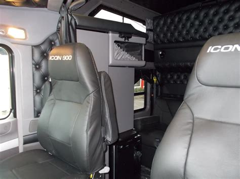 Custom Kenworth | Truck interior, Kenworth, Car seats