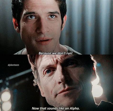 Scott et deucalion Teen Wolf Quotes, Teen Wolf Funny, Tv Quotes, Series ...