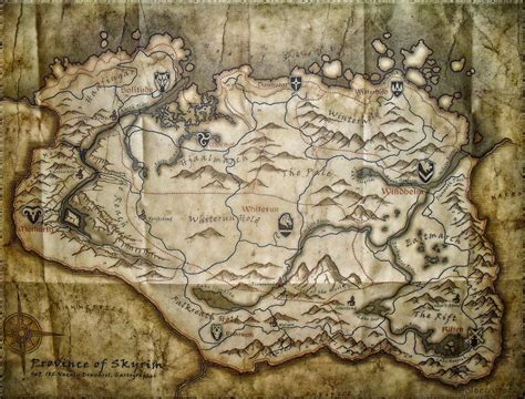 🔥 [70+] Skyrim Map Wallpapers | WallpaperSafari