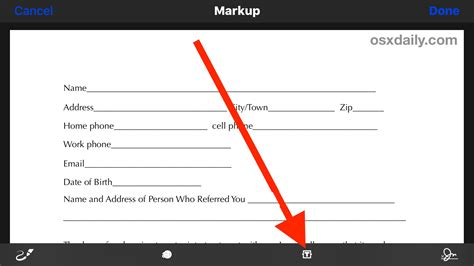 How to Fill Out a PDF Form on iPhone and iPad with Markup