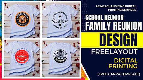 FREE BATCH FAMILY REUNION T-SHIRT DESIGN! GAMIT ANG CANVA ACCOUNT ...