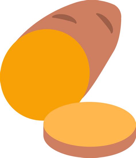 "roasted sweet potato" Emoji - Download for free – Iconduck