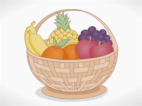 How to Draw a Basket of Fruit: 14 Steps (with Pictures) - wikiHow