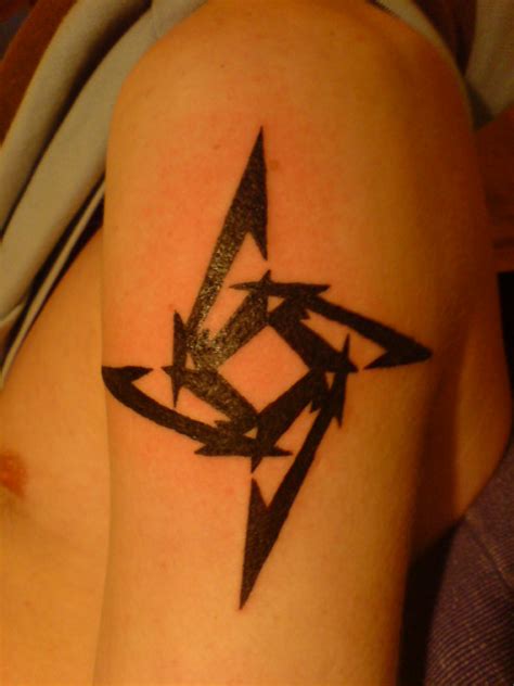 Metallica Ninja Star Tattoo by SilverTribe on DeviantArt