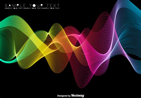 Abstract Colorful Spectrum Background - Vector 150321 Vector Art at ...