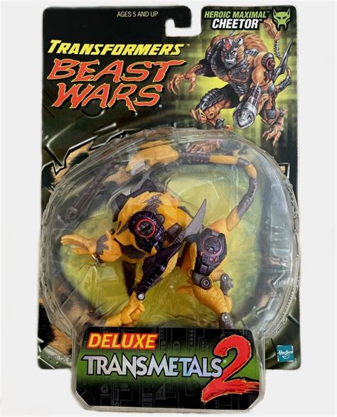 Transformers Beast Wars Transmetals 2 Cheetor New Factory Sealed Heroic ...