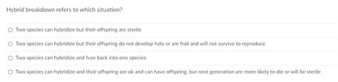 Solved Hybrid breakdown refers to which situation? O Two | Chegg.com