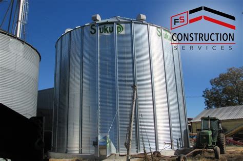 Project Profile: A 42’ Grain Bin Just in Time | FS Construction