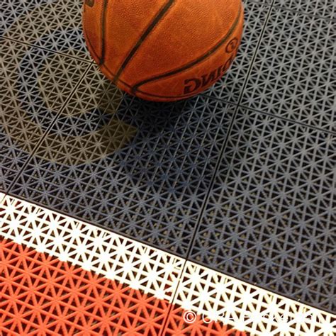 Interlocking Outdoor Plastic Play Tile Basketball Court Surface ...