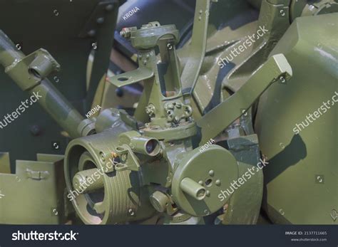 Mechanism Military Armored Cannon Stock Photo 2137711665 | Shutterstock