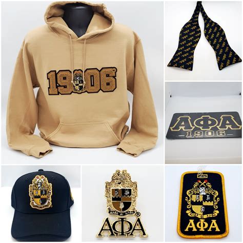 Alpha Phi Alpha Apparel and Accessories | Licensed Merch