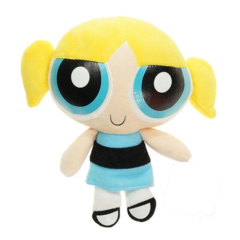 The Powerpuff Girls Stuffed Animal Bubbles Cartoon Network Plush Doll ...