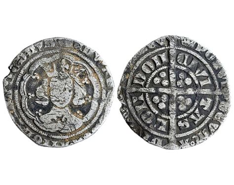 King Edward III Medieval Silver Hammered Groat Coin Circa 1356 AD ...