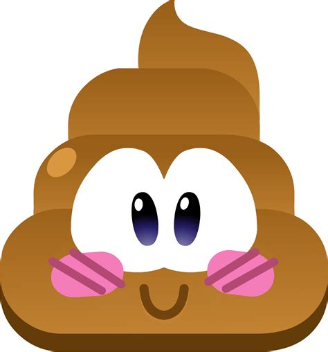 Cute Poop Happy Poop Emoji Emotional Piles Of Poop Digital Art By ...