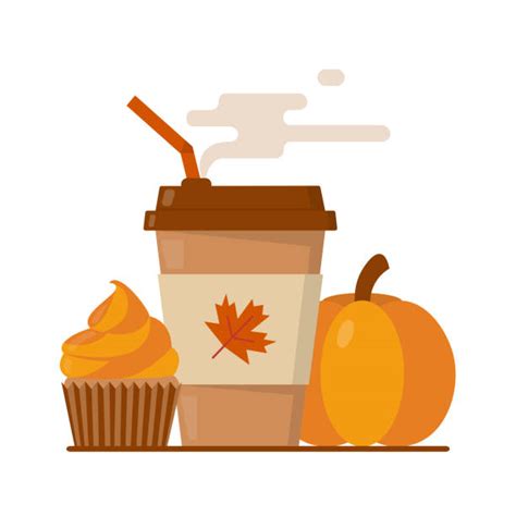 Pumpkin Spice Latte Illustrations, Royalty-Free Vector Graphics & Clip ...