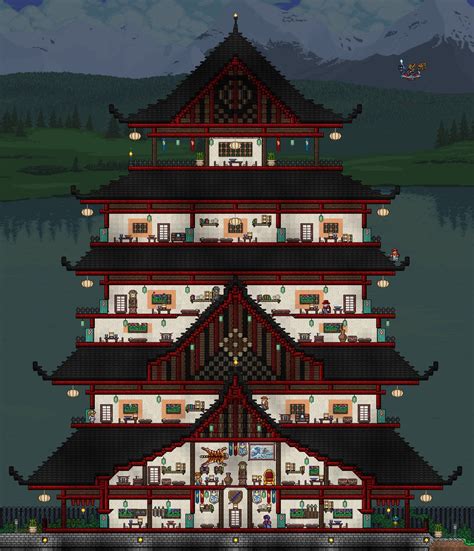 Japanese Palace. I tried building something fancy for the first time. I ...