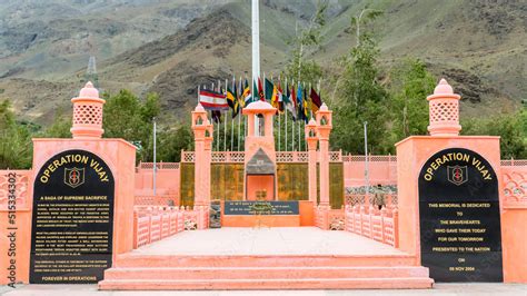 Stockfoto The Kargil War Memorial, also known as Dras War Memorial, is ...