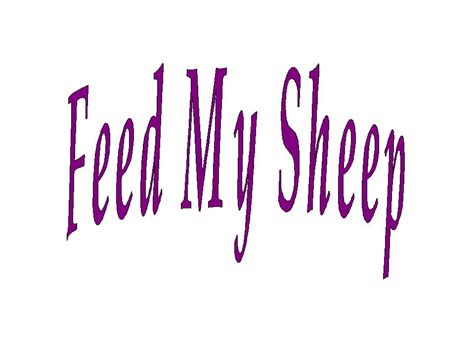 Feed My Sheep Clip Art drawing free image download