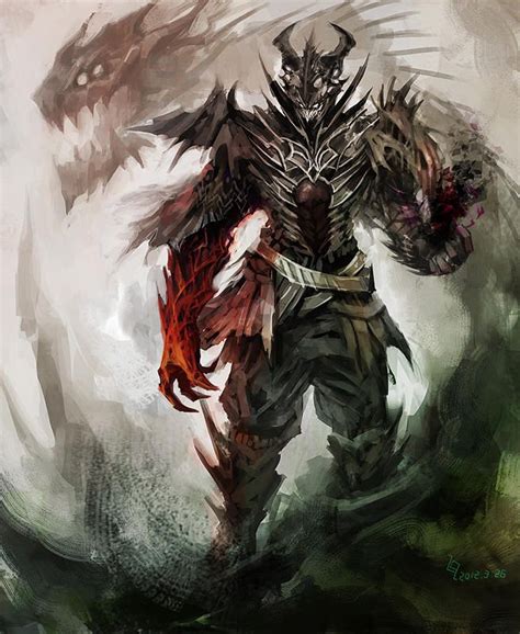 Demon Warlock by Maclq | Fantasy character design, Character art, Dark ...