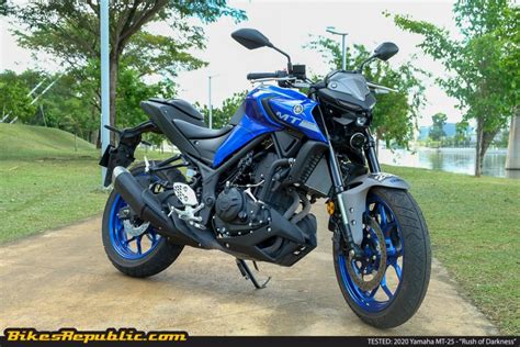 TESTED: 2020 Yamaha MT-25 – “Rush of Darkness” - Motorcycle news ...