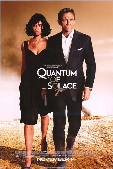 New Quantum of Solace Poster