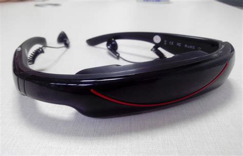 Wearable 50" - 80" Virtual Display Screen Video Glasses HD Gaming Eyewear