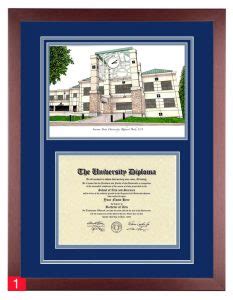 Sonoma State University – SSU Seawolves - Diploma Artworks