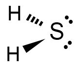 Draw the Lewis structure for H2S. How many bonds and non-bonding pairs ...