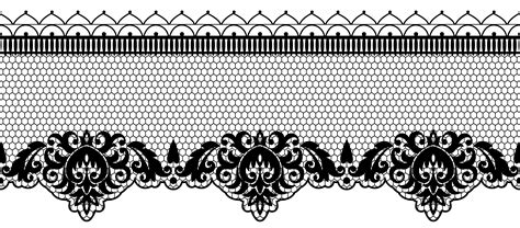 Transparent Lace Decoration PNG Image