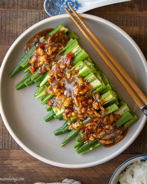 The 15-minute Easy Okra recipe you need now | Spicy - WoonHeng