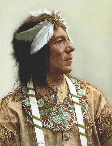 Obtossaway, An Ojibwa Chief Photograph by Underwood Archives - Fine Art ...