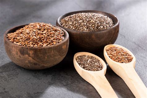 Contrasts and medical advantages of Chia versus Flax Seeds