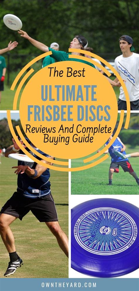 Best Ultimate Frisbee Discs in 2020 (With images) | Ultimate frisbee ...