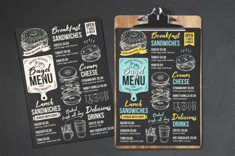 Editable Sandwich Shop Menu Templates Word Sample | Minasinternational