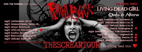 RAVEN BLACK Launches THE SCREAM TOUR Summer 2023 Dates with Special ...