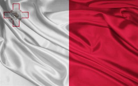 Large, Detailed Flag and Map of Malta – Travel Around The World ...