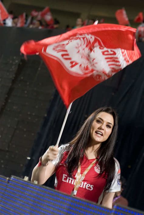 Preity Zinta and Ness Wadia Spotted at IPL