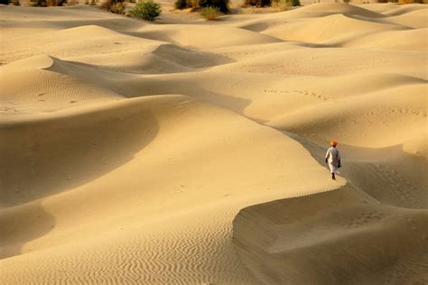 The Thar desert - Rajasthan - India