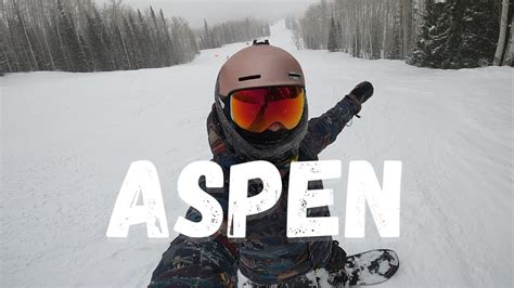 ASPEN | Snowboarding at Aspen Snowmass Mountains, Colorado - YouTube